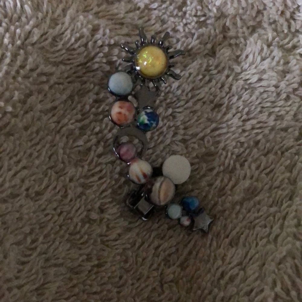 Galaxy left ear cuff
